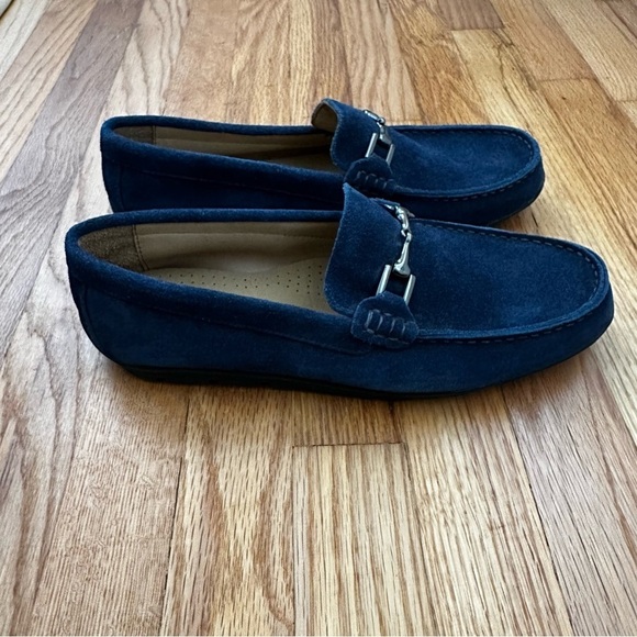 FootJoy Club Casuals Blue Suede Loafer Shoes Men’s Size 9.5 main image 8